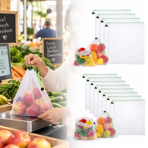 8pcs reusable mesh - 4/8pcs, produce