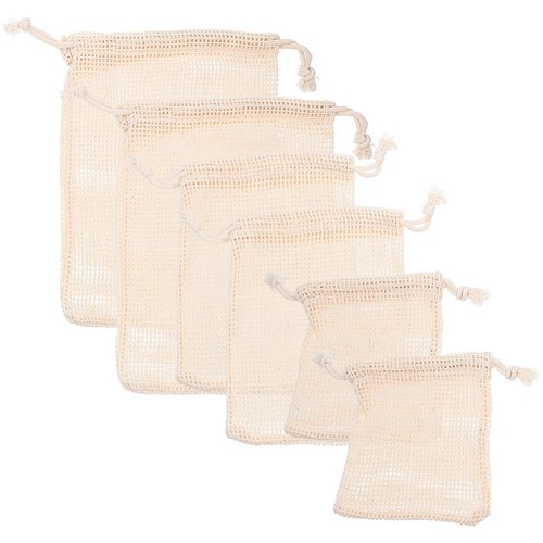 Beige cotton mesh - cotton,