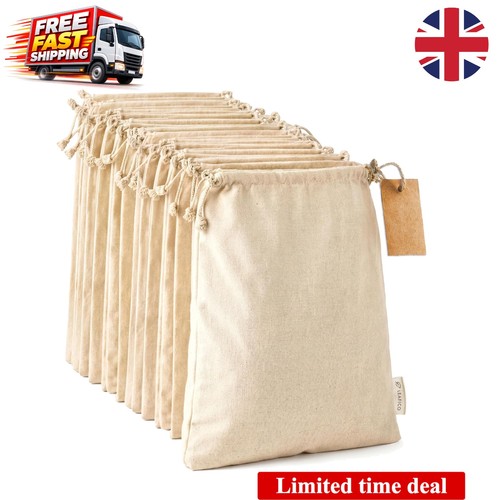 Versatile reusable muslin bags - versatile,