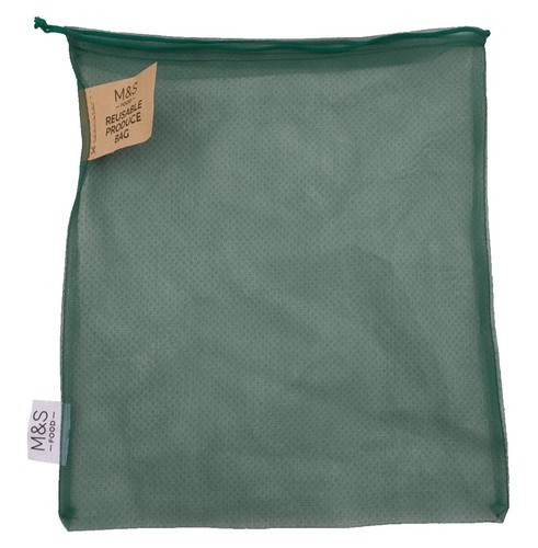Reusable green mesh - green,