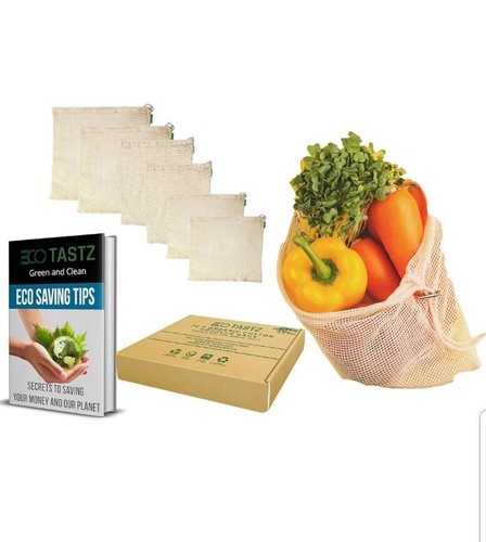 Reusable produce bags 10pce - reusable,