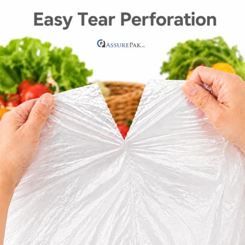 Assurepak clear produce bags - clear,