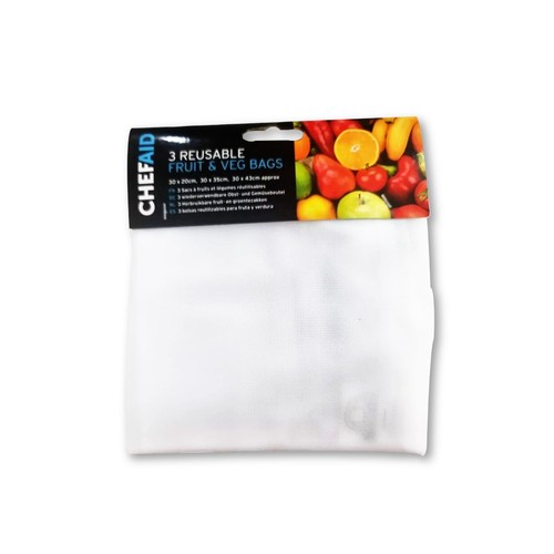 Chef aid mesh fruit bags - chef,