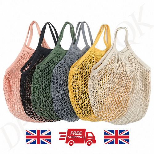 Reusable mesh net shopping - reusable,