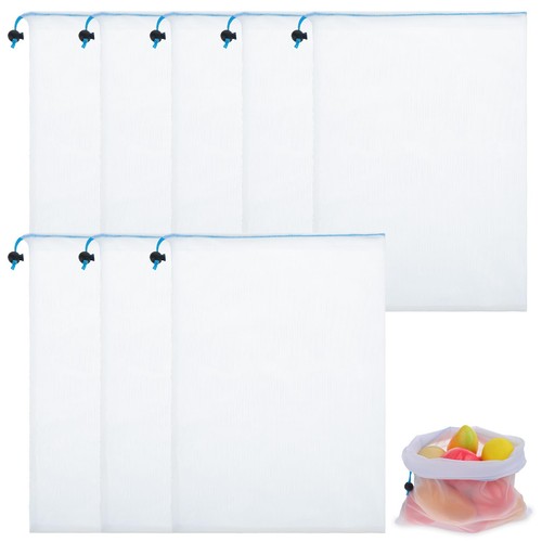 8pcs reusable mesh bags - reusable,