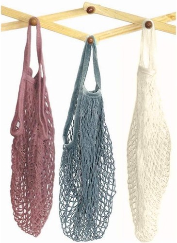 Pack mesh grocery bags - 3,