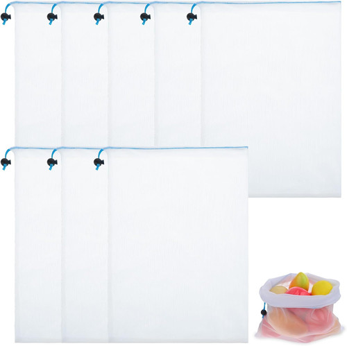 8pcs reusable mesh bags for - reusable,